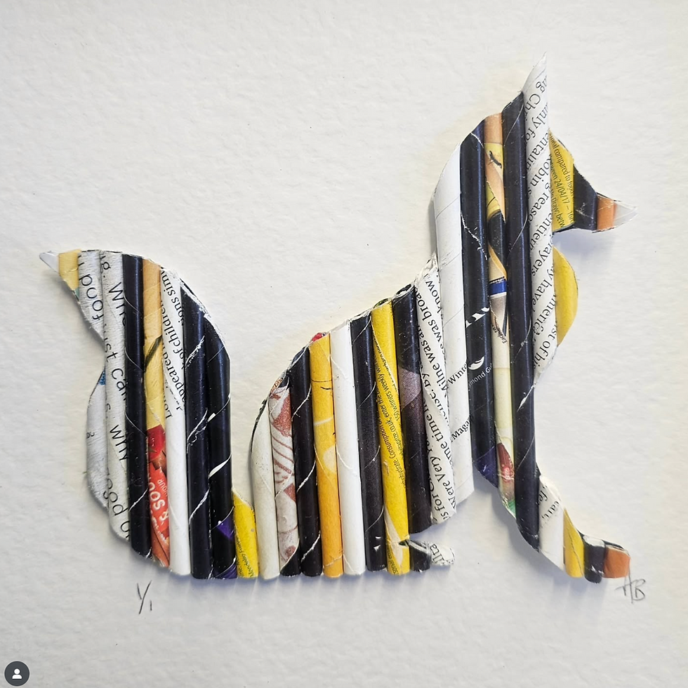 Recycled Paper Art Taster: Roll, Shape & Chill