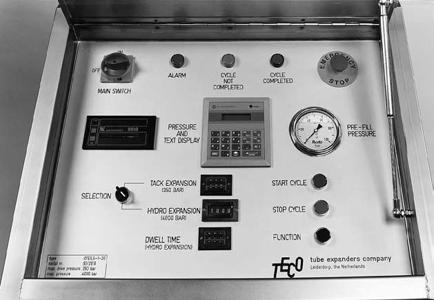 teco hydro detalle de consola