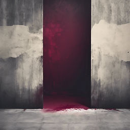 Minimal urban streetwear background with grunge texture, dark charcoal and burgundy gradie