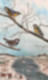 2)Trois oiseaux sur une branche IMG_0692
