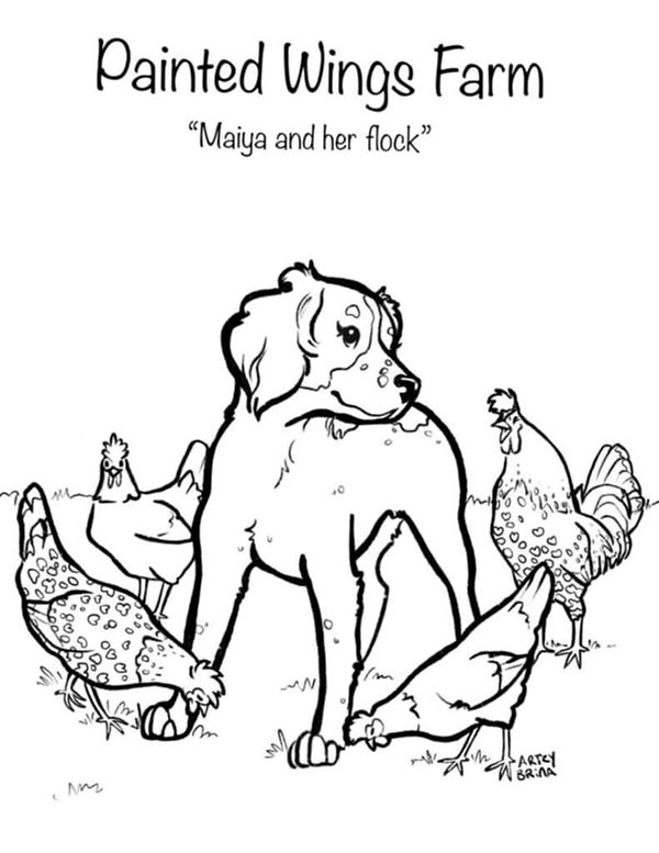 Maiya and Her Flock.jfif
