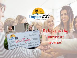 Impact 100 women supporting non-profits in St. Lucie County