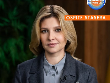 Olena Zelenska ospite a "Quarta Repubblica"
