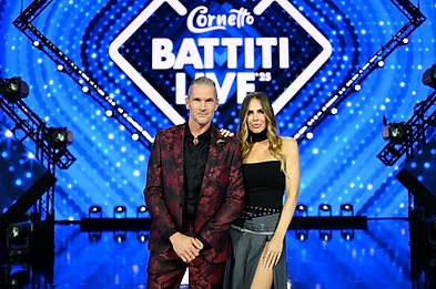 Cornetto Battiti Live - Alvin e Ilary Blasi