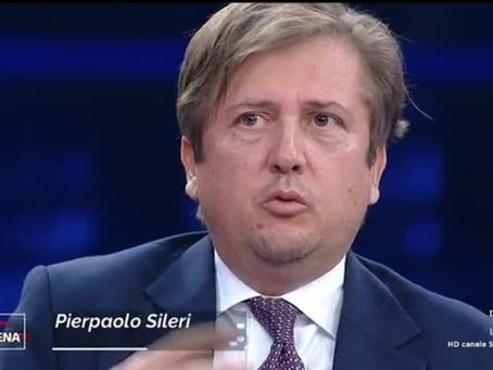 Pierpaolo Sileri ospite a "Non è l'Arena"