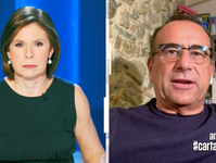 Carlo Conti ospite a #Cartabianca