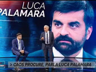 Luca Palamara ospite a "Non è l'Arena"