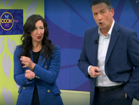 Emanuela Aureli ospite a "Cook 40"