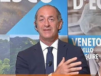 Luca Zaia ospite a "Dritto e Rovescio"