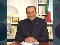 Silvio Berlusconi ospite a "Quarta Repubblica"