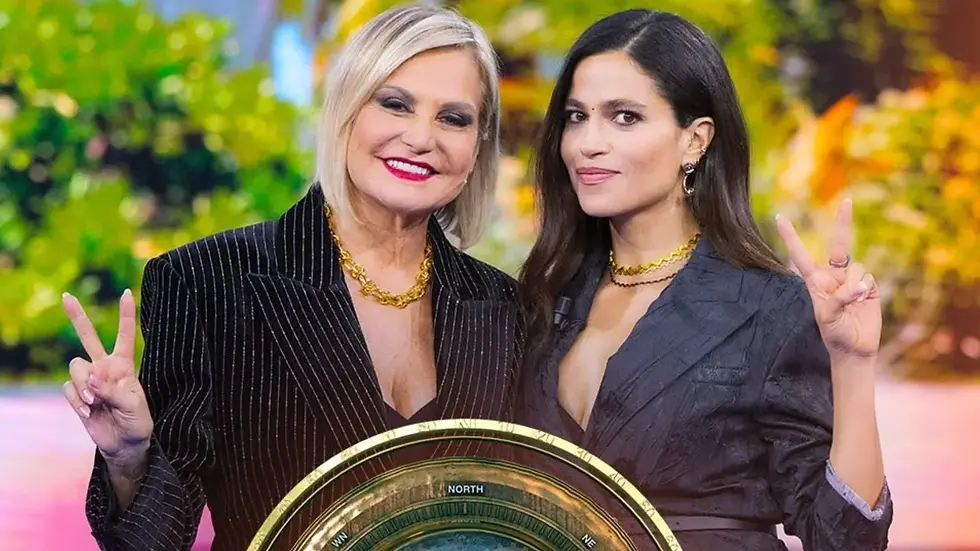 L'isola dei famosi - Simona Ventura e Veronica Gentili