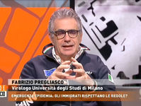 Fabrizio Pregliasco ospite a "Dritto e Rovescio"