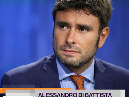 Alessandro Di Battista ospite a "Mezz'ora in più"