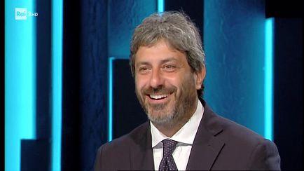 Roberto Fico ospite a "Carta Bianca"