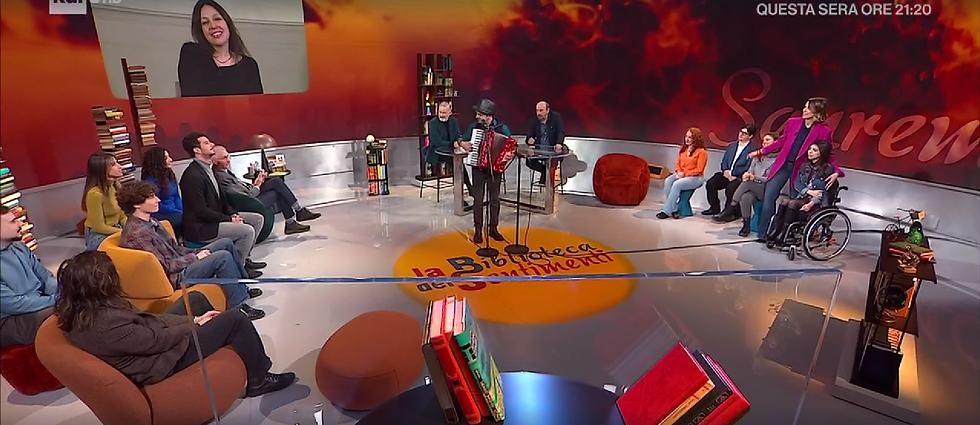 La Biblioteca dei Sentimenti - Greta Mauro, Franco Arminio e Davide Rondoni