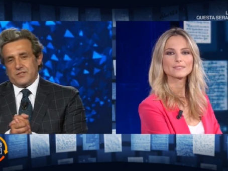 Flavio Insinna ospite a "Da noi... a Ruota Libera"