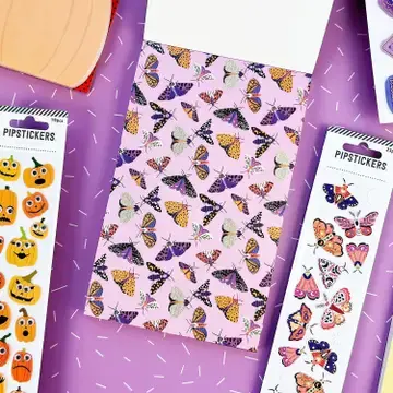 Thumbnail: Halloween Sticker Paper Scrap Pad
