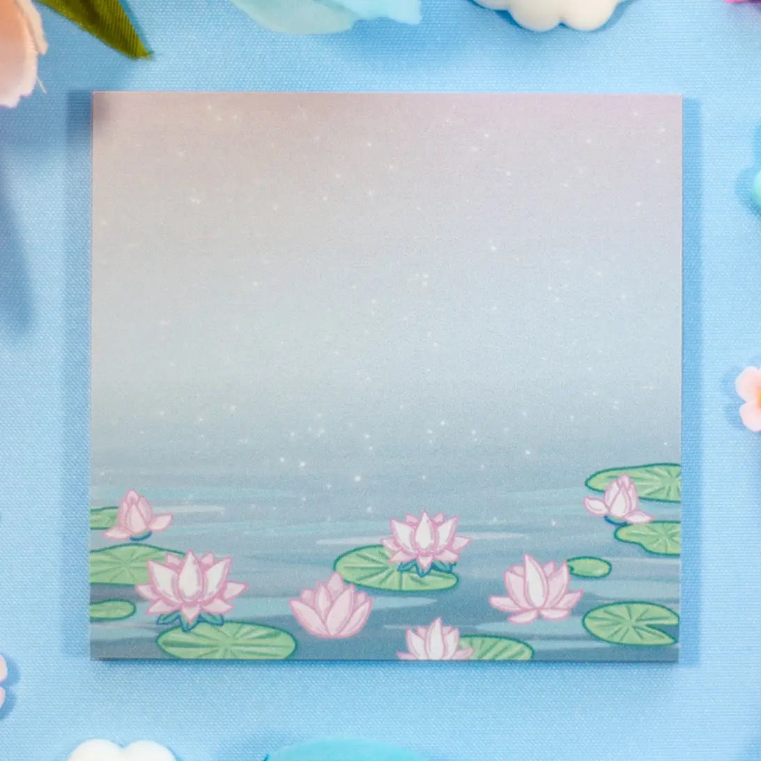 Lotus Pond Sticky Notes