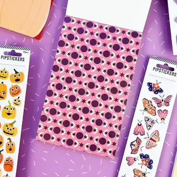 Thumbnail: Halloween Sticker Paper Scrap Pad