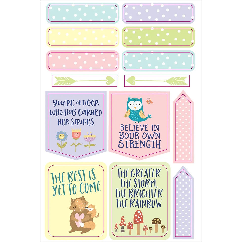 Thumbnail: Essentials Pregnancy & Baby Planner Stickers