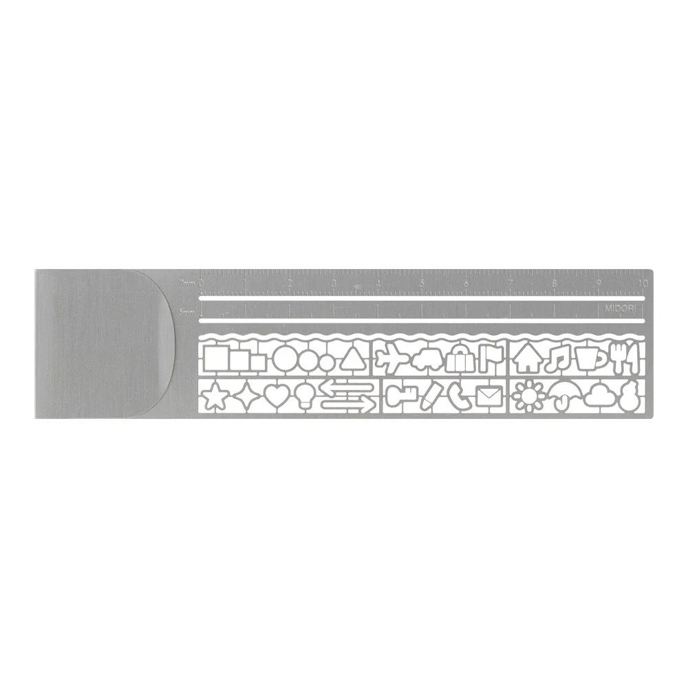 Clip Ruler Silver