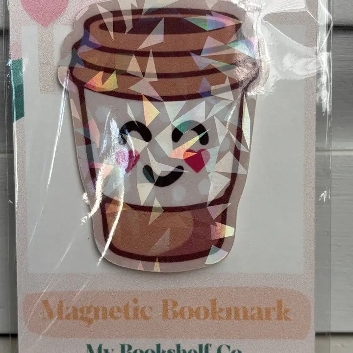 Thumbnail: Brewed with Love Magnetic Bookmark