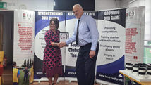 Kent RFU and Honda awards bexley rugby volunteers