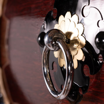 Side of our O-Daiko (large drum)