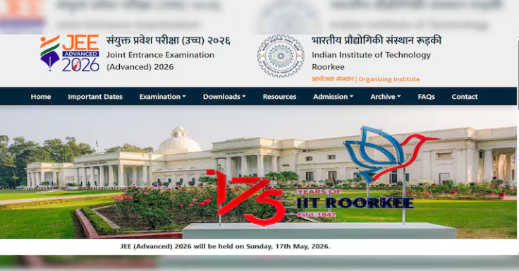 JEE Advanced 2026 exam date announced by IIT Roorkee