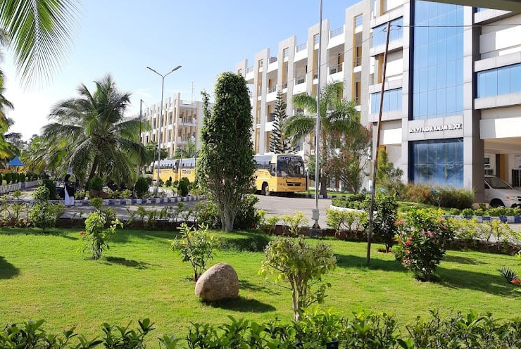 Aerial view of Rohini College of Engineering and Technology campus in Anjugramam, Kanyakumari district