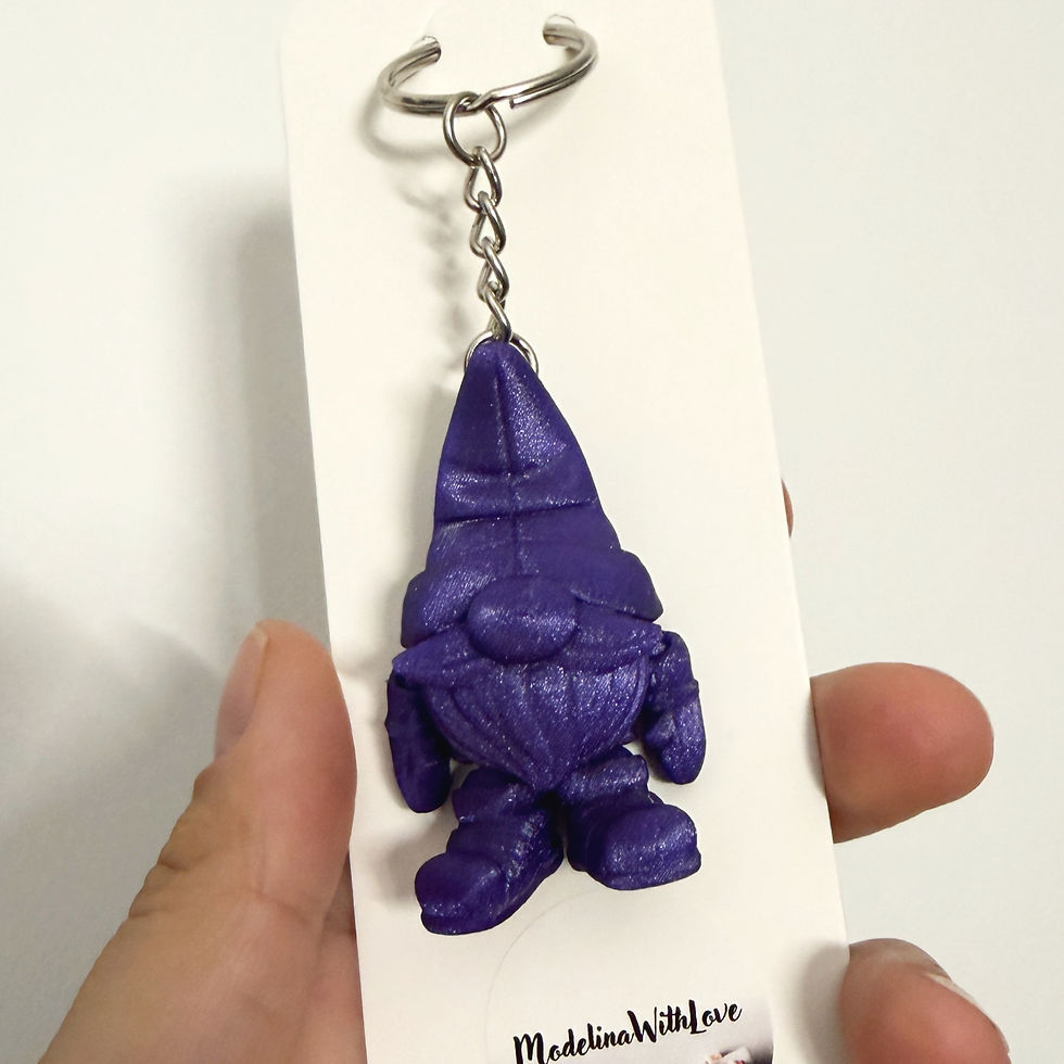 Miniatura: Brelok "Gnom - chłopiec" różne kolory
