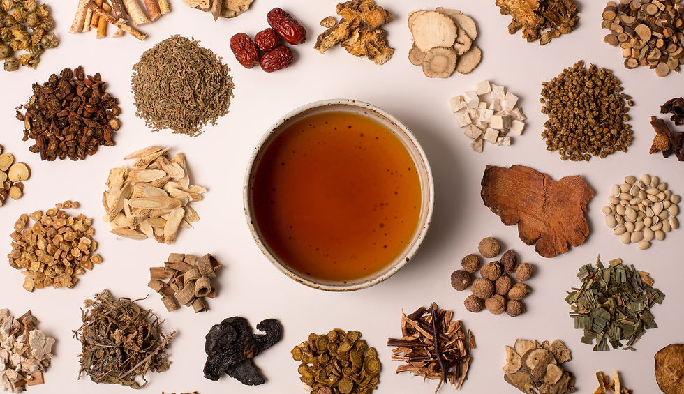 traditional Chinese medicine,Medications used to treat physical weakness.A bowl of Chinese