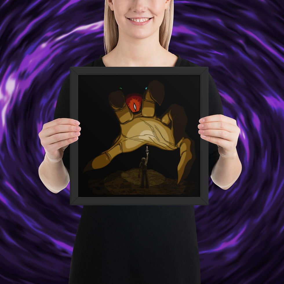 Thumbnail: Crepuscule Encounter Framed