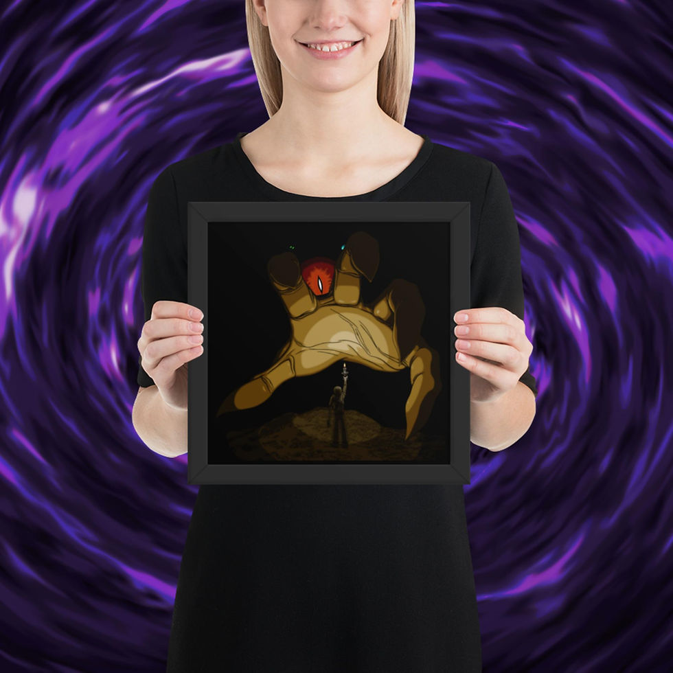 Thumbnail: Crepuscule Encounter Framed