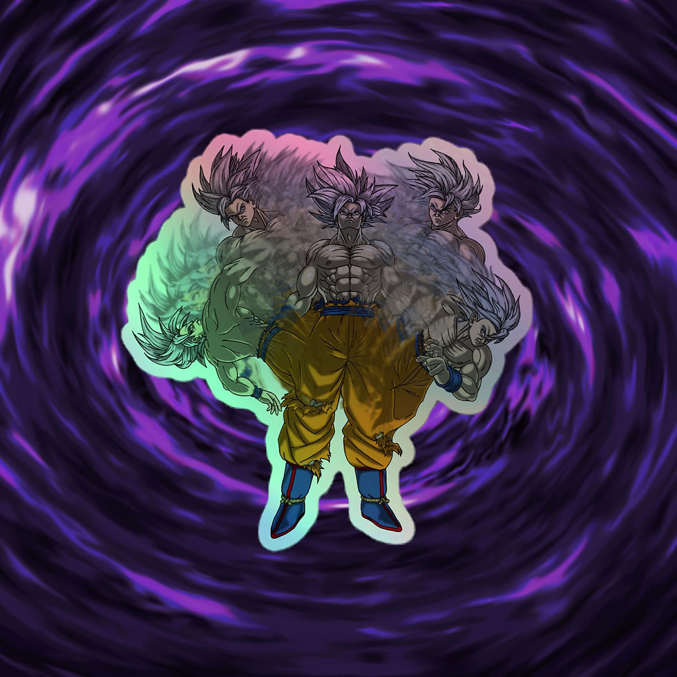 Thumbnail: Ultra Instinct Sticker (Holo)