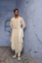 Thumbnail: Ivory Noor Mahal Sherwani set