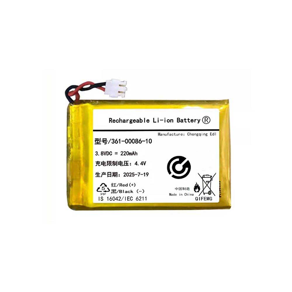 Wysokojemna Bateria 220mAh Garmin 361-00086-10 - Kompatybilna z Garmin Instinct solar STD-810G