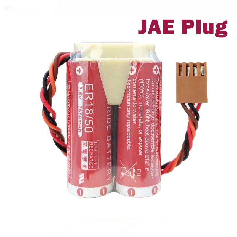 Wysokojemna Bateria 3650mAh Maxell ER18/50 - Kompatybilna z Kawasaki Robot Yaskawa ABB Nachi Servo ER18505-2