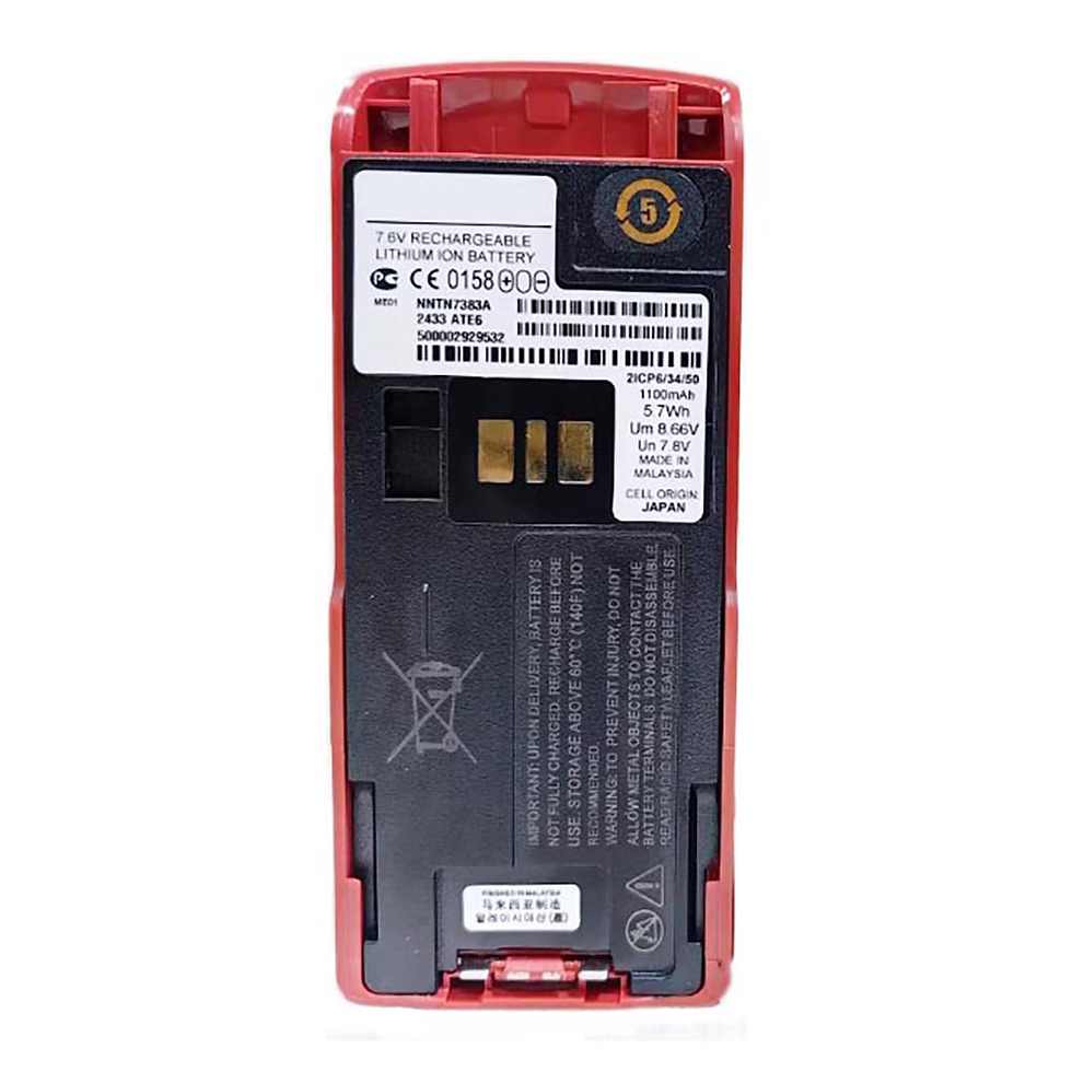 Wysokojemna Bateria 1100mAh Motorola NNTN7383A - Kompatybilna z Motorola MTP850EX MTP810EX