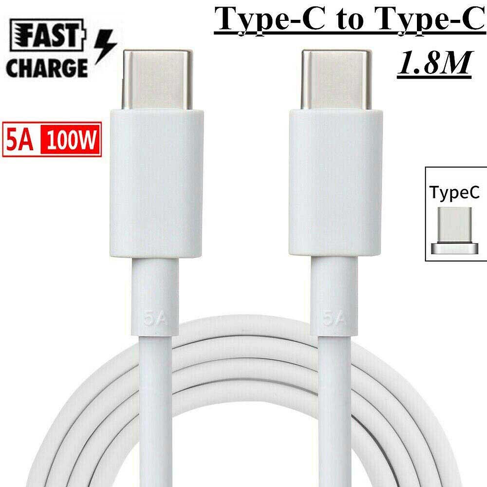 USB Cables Cable 100W Replacement Adapter for for Apple, Asus, Huawei, Xiaomi, Google