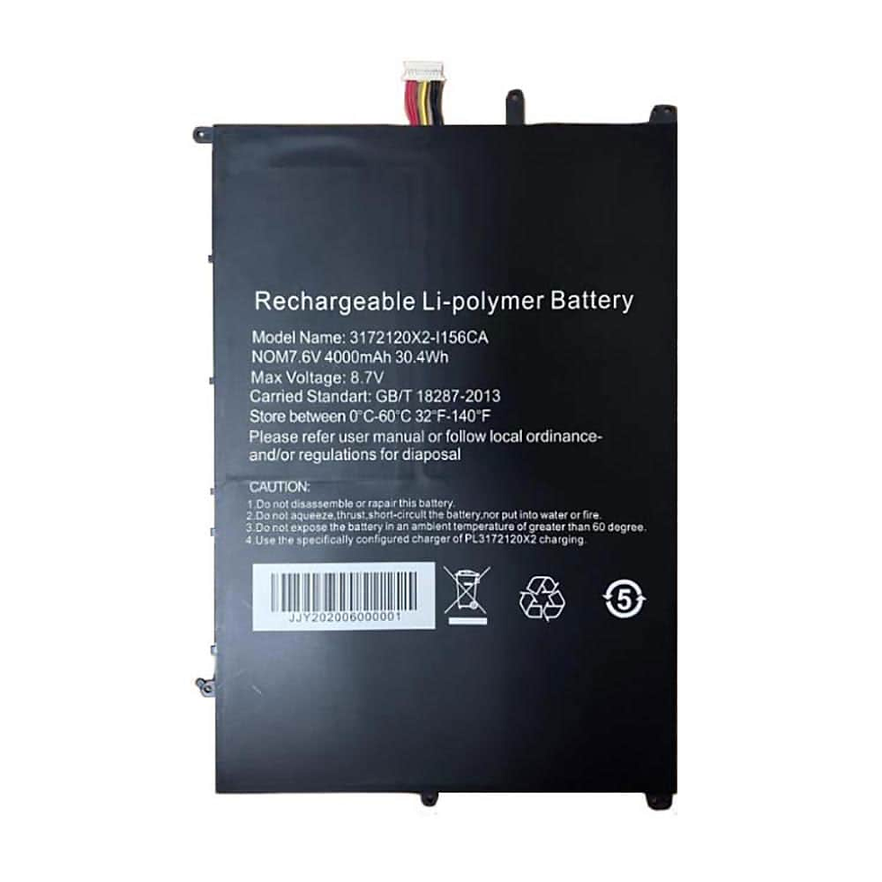 Laptop Battery Ipason 3172120X2-I156CA Replacement Battery for Ipason MaxBook P1 G154GPJ41