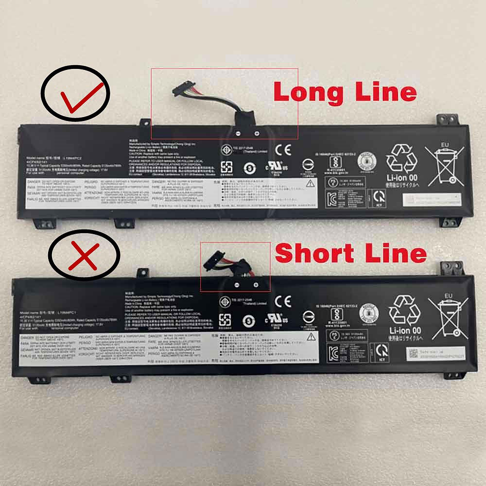 Wysokojemna Bateria 5180mAh/78Wh Lenovo L19C4PC1 - Kompatybilna z Lenovo Legion Y7000 2020
