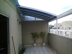 Cobertura retratil de corredor