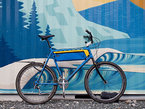 ハミ　ハンドクラフトフレームバッグ　カスタム Custom bike frame bags - Etsy 日本