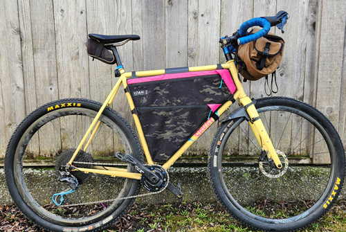 Custom Double Zip Frame Bag | LOAM Equipment