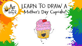 How to Draw a Mother's Day Cupcake