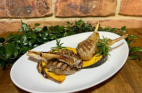 Lamb with Roasted Pumpkin