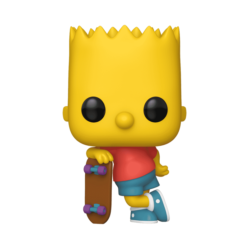Funko Pop! The Simpsons Bart with Skateboard