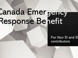 COVID-19 Resources: Canada Emergency Response Benefit April 17th,2020 update