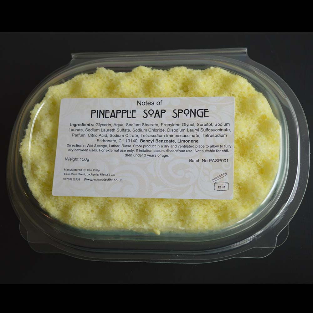 Pineapple Soap Sponge